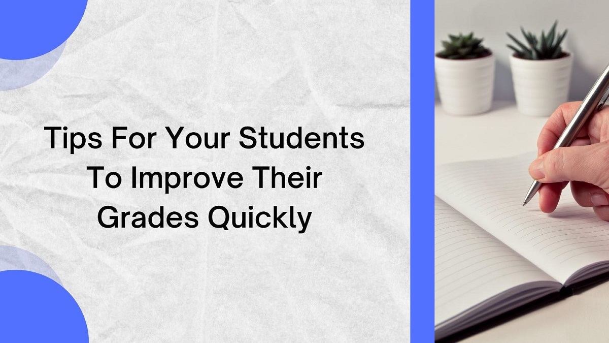 Tips for your Students to Improve their Grades