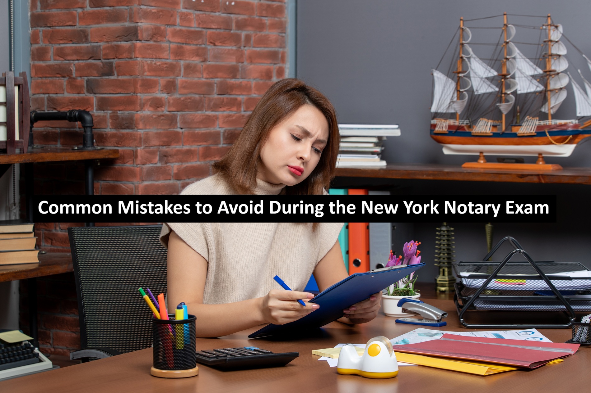 Common Mistakes to Avoid During the New York Notary Exam